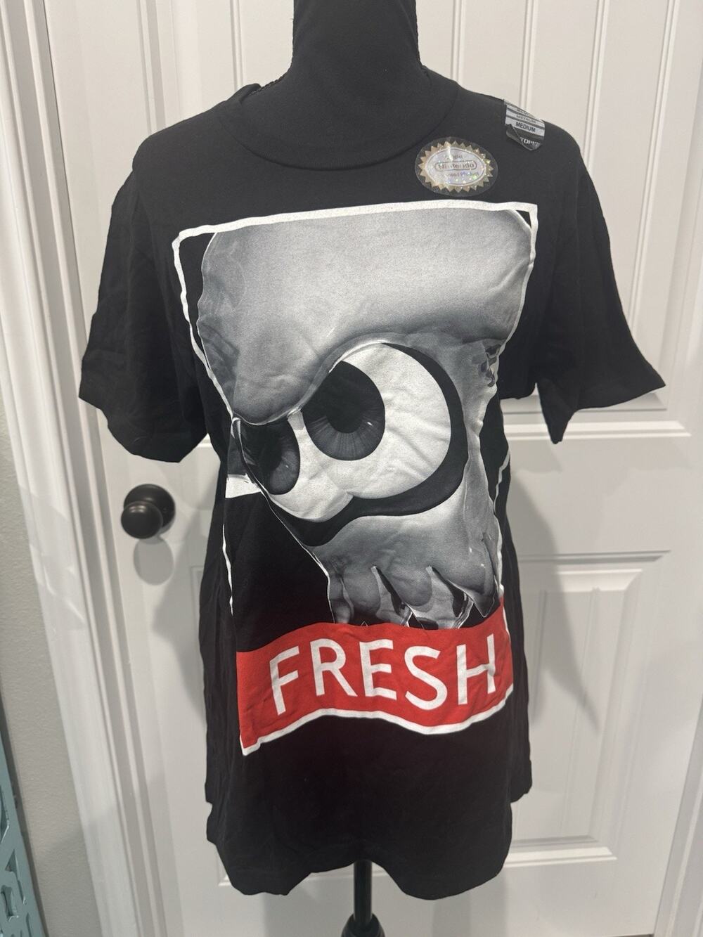 Official Ninendo Splatoon 2 Inkling Octopus Graphic T-Shirt Sz Medium